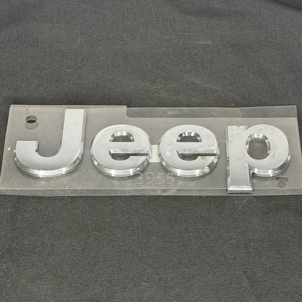 GENUINE JEEP EMBLEM BADGE NAMEPLATE HOOD GRAND CHEROKEE 2011-2021 NEW 5182390AB